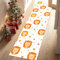 Meugesoi Karikatur Löwe Teppich Flur Läufer Kawaii Tier Teppichläufer Küchenläufer Carpet rutschfest Waschbar für Bettvorleger Flur Küche Waschküche 80 X 180 cm