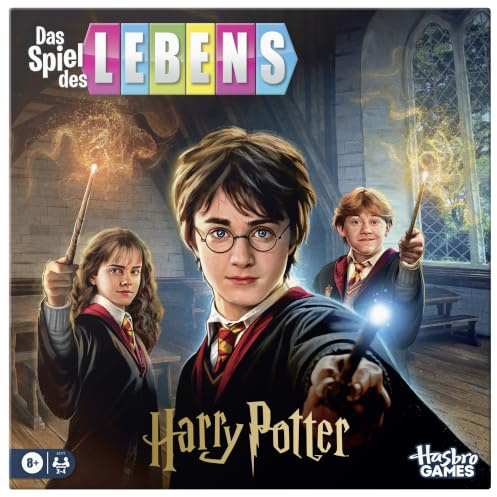 Das Spiel des Lebens Harry Potter Edition Brettspiel | Unterhaltsame Familienspiele für Kinder, Teenager und Erwachsene | 2 bis 4 Spieler | ab 8 Jahren - Deutsche Version