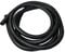 Black Conduit Split Plastic Flexible Cable Tidy Solution Tube Trunking 15mm - 4m