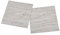 vidaXL 55x PVC-Fliesen Selbstklebend Vinyl-Fliesen Bodenbelag Vinylboden Laminat Dielen Laminatboden Fußboden Fliese Wohnzimmer 5,11m² Hellgrau