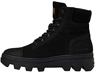 GStar Raw Footwear Damen NOXER HGH NUB W 0999 BLK 37 Ankle Boot, Schwarz Black 990, EU