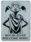 Logoshirt® Harry Potter I Dobby I House-Elves Welcome I Blechschild Retro I Magnettafel I Klein I DIN A5