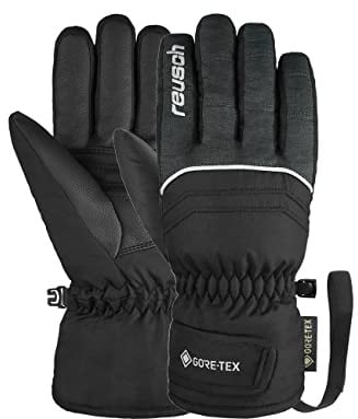 Reusch Gore-TEX Skihandschuhe für Kinder | warm, wasserdicht & Winddicht | atmungsaktiv, Winterhandschuhe mit Klettverschluss, für Ski & Outdoor, Größe 3-6,5, Teddy GORE-TEX Junior