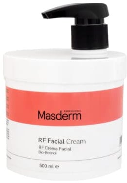 MASDERM | Crema Facial Radiofrecuencia Hidratante 500 ML | Antiarrugas | Ácido Hialurónico | Colágeno | Profesional | Mujer