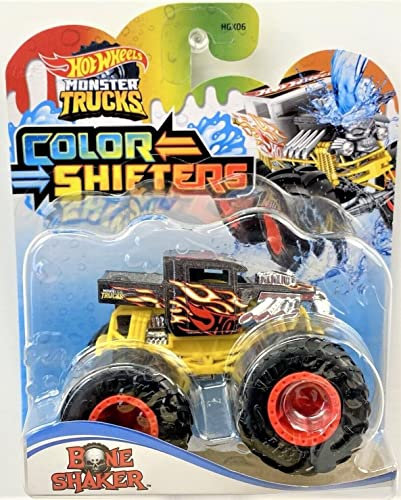 Hot Wheels 2022 - Bone Shaker - Monster Trucks - Changeurs de couleur