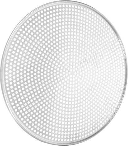 Homoyoyo Pizzablech Mit Löchern 40 6 Cm Rundes Pizzablech Pizza-Backblech Pizza-Serviertablett Crisper-Pfanne Antihaftbeschichtetes Backgeschirr