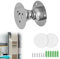 XIHIRCD RV Door Holder Catches, Strong Magnetic Baggage Door Catch Metal Baggage Door Magnet Catch Latch RV Door Stopper Accessories for Travel Trailers, Camper, Boat Cabins(Silver)