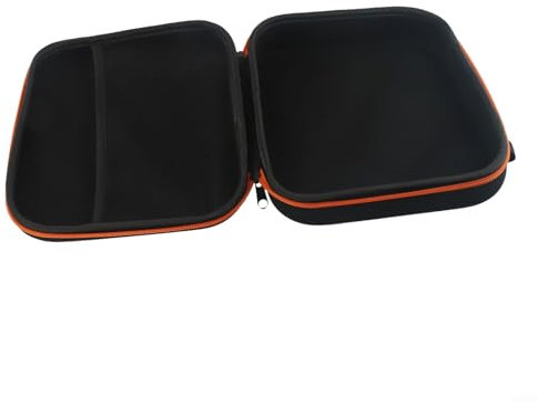 Werkzeug-Organizer-Tasche aus Oxford-Gewebe, kompakter Aufbewahrungskoffer für elektrische Bohrmaschinen und Zubehör (schwarz, 270 x 220 x 70 mm)