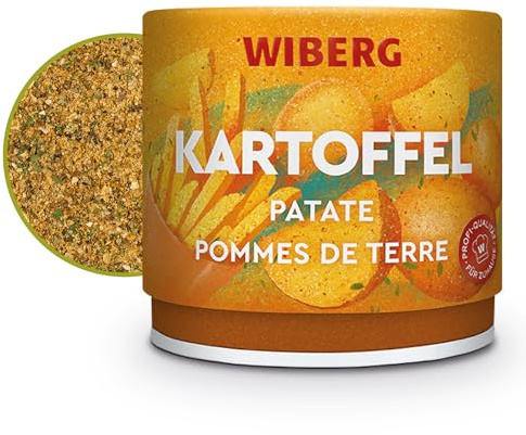 WIBERG Kartoffeln Würzmischung – Rustikale Würze mit Kümmel, Knoblauch & Kräutern – perfekt für Bratkartoffeln, Pommes & Ofengemüse, 100 g