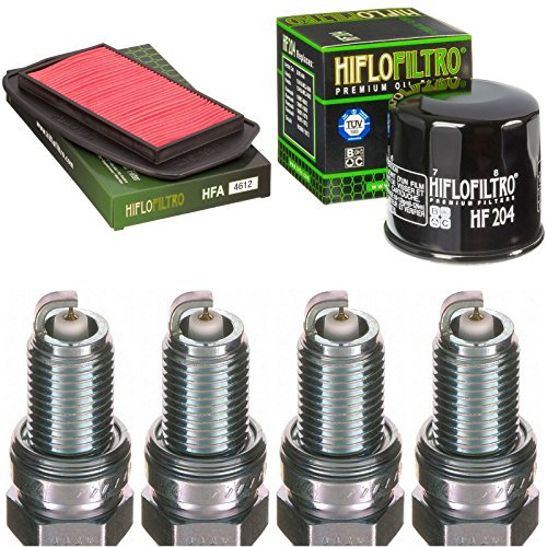 Filtro aria Filtro olio candela d' accensione Yamaha FZ6 S2 600 sahg Fazer ABS 2007 – 2010 wartungskit servicekit