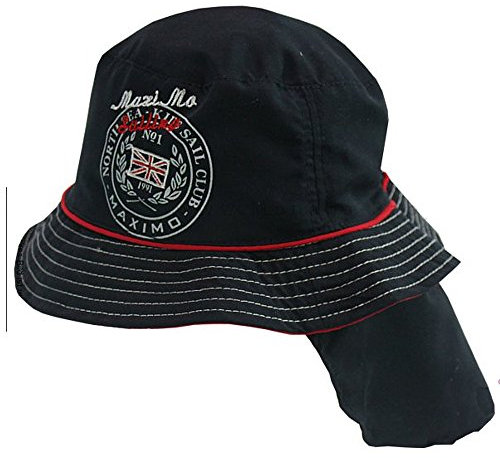 maximo Sommerhut mit Nackenschutz Größe 49; Sommer-Jungen-Kindermütze