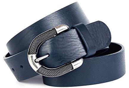 Anthoni Crown Damen SB4.180 Gürtel, Blau (Dunkelblau 080), 6671 (Herstellergröße: 105)