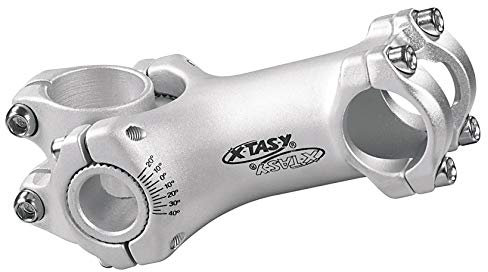 XtasY Unisex – Erwachsene Vorbau Swell, Silber Sand, 25,4 100 mm