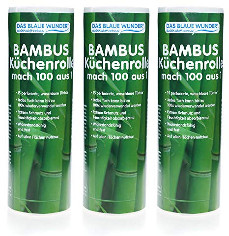 Das blaue Wunder - Bambus Küchenrolle aus 1 mach 100 (3)
