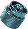 RANDDER Propane to Butane Adapter Camping Stove Adapter Gas Converter 16 oz Propane Tank Input EN417 Valve Output Camp Fuel Refill Adapter for Outdoor Backpack Hiking (Dark Green X 1 Pack)