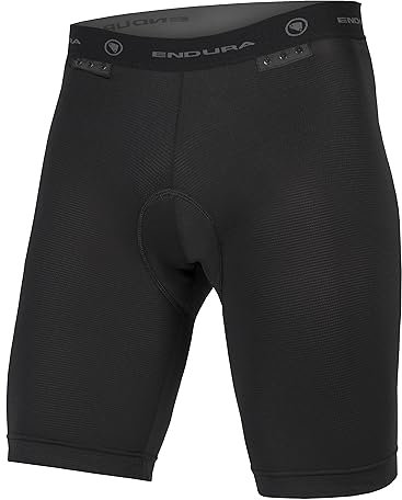 Endura Herren Padded Clickfast Liner II Innenhose zum Radfahren | Boxer Briefs | Austauschbar | Gepolstert | Clickfast-Technologie Unterwäsche, Schwarz, 2XL