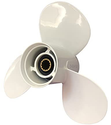 Yamaha Propeller für Außenbord-T25 30PS 40PS 50PS 55PS 60PS / Boot Außenbordpropeller 11 5/8x11-G für Yamaha Motor 3-1/2 Zoll Getriebe 13 Verzahnung 69W-45947-00/663-45947-02