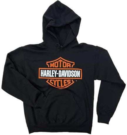 Harley-Davidson® Pull à capuche Bar & Shield pour homme, noir 40290932, noir, XX-Large