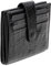 Solo Pelle Slim Wallet aus echtem Leder Platz für über 20 Karten Slimwallet Kartenetui Geldbörse für Männer und Damen (Kroko Schwarz)