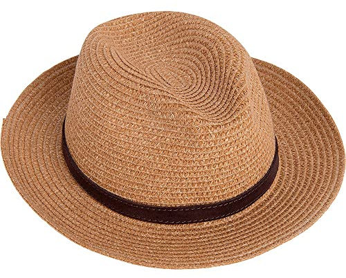 Hackett London Herren Wildlederband Trilby Filzhut, hautfarben, M EU