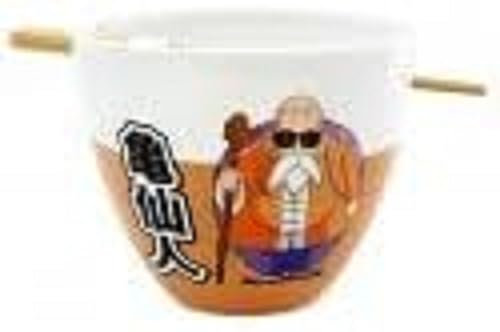 JUST FUNKY Dragon Ball Z – Bol à ramen avec baguette 470 ml – Roshi