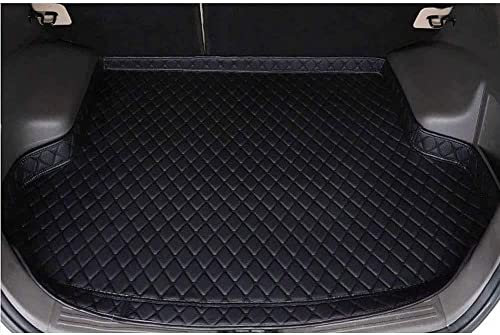 CLEAE Auto Kofferraumwanne für Nissan X-Trail III (T33) 2022-2023 7-seat, Rutschfest Universeller Kofferraum Schutzmatte, Synthetisches Leder, Schwarz
