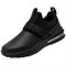 LARNMERN Zapatos Cocina Hombre Slip-On Zapatillas Antideslizante Hostelería Impermeable Chef Calzado de Trabajo sin Puntera 42 EU