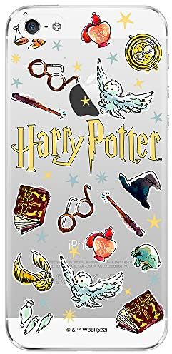 ERT GROUP mobile phone case for Iphone 5/5S/SE original and officially Licensed Harry Potter pattern 226 optimally adapted to the shape of the mobile phone, partially transparent
