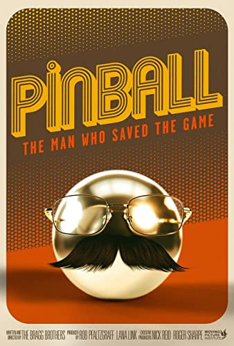 Pinball The Man Who Saved the Game 1 MAXI Poster on Canvas - Filmkunstposter in verschiedenen Größen für Wohn- oder Schlafzimmerideen. Randlose Kultfilmbilder, klassische ikonische 70er, 80er, 90er J