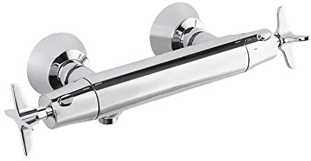 RAMON SOLER 913401S ADAGIO Grifo Bimando Termostático de Ducha Sin Equipo de Ducha Cromo