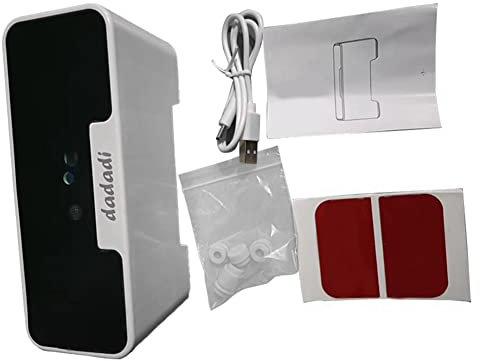 Panysilioer Toilettensensor-Spülerpresse, Spülautomatik, Automatische Presse, Intelligente Infrarot-Spülung, wasserdichte Typ-C-Aufladung für Zuhause, Hotel