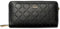 L.CREDI Women's FILIBERTA Bi-Fold Wallet, schwarz