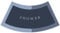 LAANCOO Curved Bath Mat,Curved Shower Mat 16x30 Curved Bath Mat Absorbent Shower Rug, Non Slip Quadrant Shower Mat Washable Fast Drying Rug for Circular Shower,Dark Blue