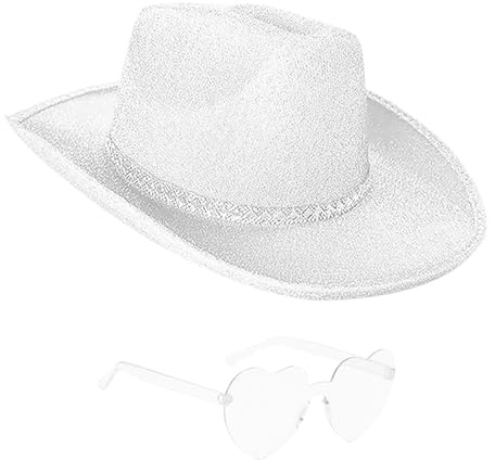 Disco Cowboyhut, Disco Cowgirl Hut | Cute Disco Pailletten Cowgirl Cap