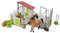 Simba 104342646 - Pferdestall inkl. Tierfiguren (30x19cm) - Pferde-Spielzeug für Kinder mit Box, Waschplatz, Pferd & Zubehör - Spiel-Set für Mädchen und Jungen ab 3 Jahre