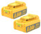 JUNWOOD 2Pack 8.0Ah Replacement for Dewalt 20V Battery Lithium Max Compatible with XR DCB200 DCB201 DCB206 DCB204 DCB207 DCD/DCF/DCG Series