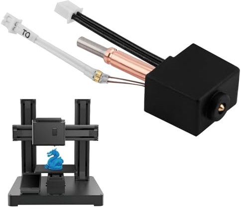 Hochpräzises Kobra 3 Hotend 3D Drucker Extruder V5 J-Head Druckkopf mit Silikonsocke und 0.4mm Messingdüse Kompatibel mit Anycubic Kobra 3 und Kobra 3 Combo 3D Drucker