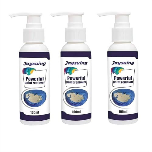 Aérosol dissolvant de peinture - Formule améliorée 2025, décapant de vernis pour bois et béton, non corrosif et sûr (3 pièces)