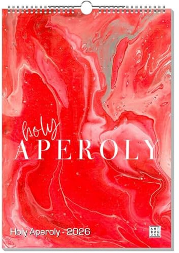 artboxONE Kalender 2026 Holy Aperoly Wandkalender A3 2026 Essen & Trinken/Alkohol