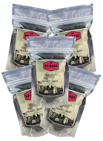 K9 Bros - Heart of Lamb - seasoned with Sunflower Seeds and Parsley (5 Pack)
