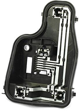 Volkswagen Original Lampenträger, Rückleuchte Halter, rot, für VW Polo 5 (Typ 6R), 2010 - 2014, 6R0945258A