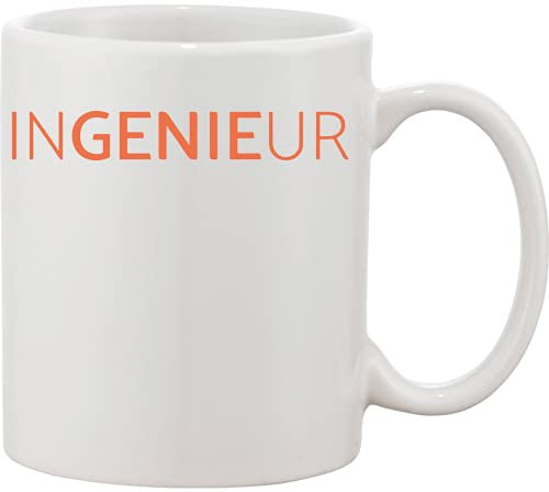 Ingeniero Magic Artwork - Taza de cerámica, diseño de Stella