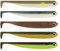 Lieblingsköder 12,5cm Gummifische - 5 Gummishads, Farbe Lieblingsköder:Natural Classics