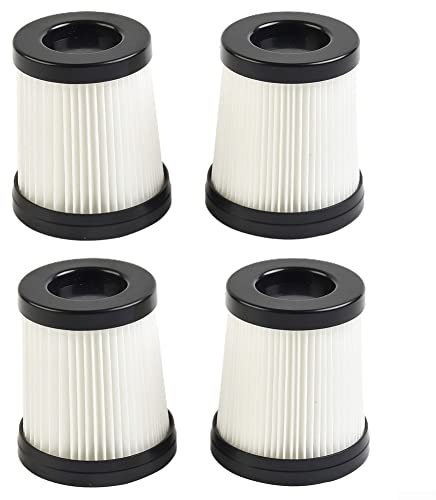CNANRNANC Vakuumfilter für Lubluelu 202, Oraimo OSV-102, Besswin W26, VacLife VL732 und 206 - 2/4* Filter - Kunststoff - Wegwerfbar - 5 Jahre EU-Spareteilverfügbarkeit - Staubsaugerfilterersatz