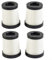 Vacuum Cleaner Filter Replacement for Lubluelu 202 Cordless Vacuum Cleaner for Oraimo OSV-102-4