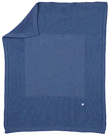 Chicco, Coperta per carrozzina neonati tricot, Blu