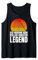 Herren Dad Husband Hero Roller Coaster Legend Fathers Day Tank Top