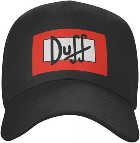 BDJYHACP Baseballkappe Snapback Sonnenhut Duff Beer Klassische Baseballkappe Individuell verstellbar Papa Hut Sommerhüte Snapback Caps Geburtstagsgeschenk für Männer Frauen