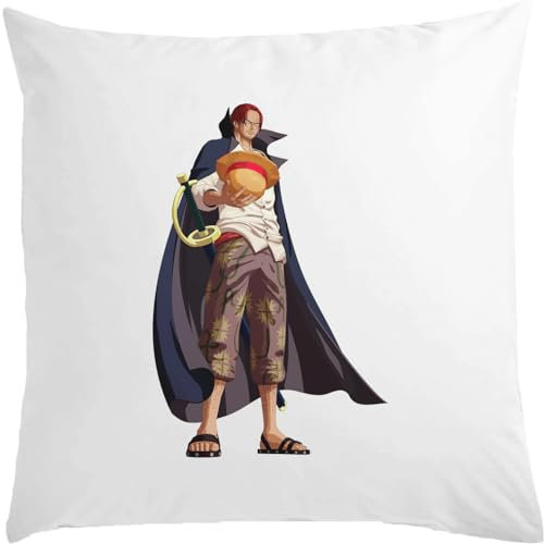 Atspauda Anime 241 Kissen, 40 x 40 cm, mit Füllung, Weiß