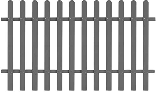 Home Items, Lattenzaun, WPC, 200 x 120 cm, Anzugmöbel